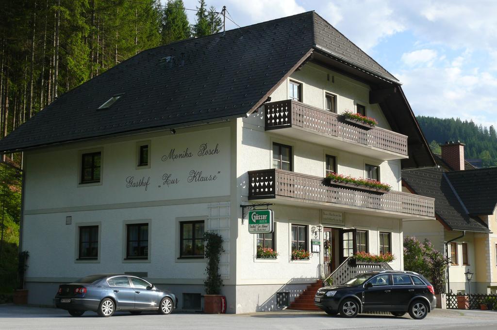Gasthof-Pension Zur Klause Ratten Exteriör bild